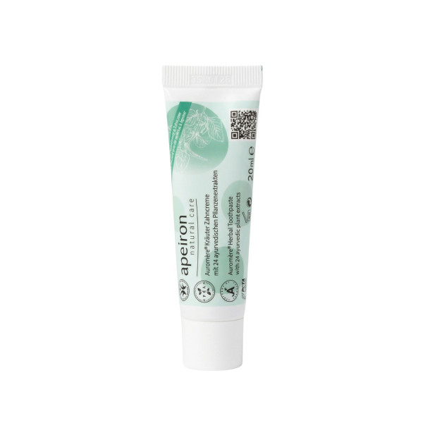 Auromère ayurvedische Kräuter-Zahncreme 20ml von Apeiron – Produktabbildung 1