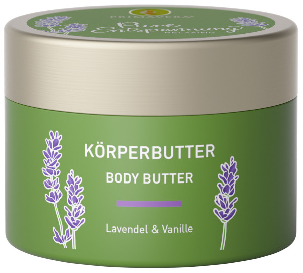 Pure Entspannung Körperbutter 150 ml von PRIMAVERA – Produktabbildung 1