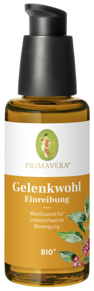 Gelenkwohl Einreibung bio 50 ml von PRIMAVERA – Produktabbildung 1