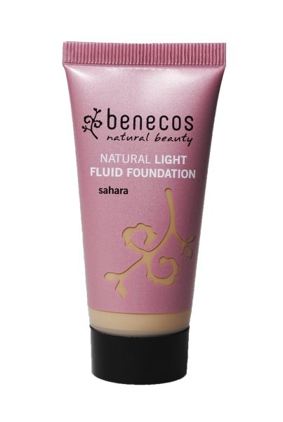 benecos Natural Light Fluid Foundation sahara 30 ml