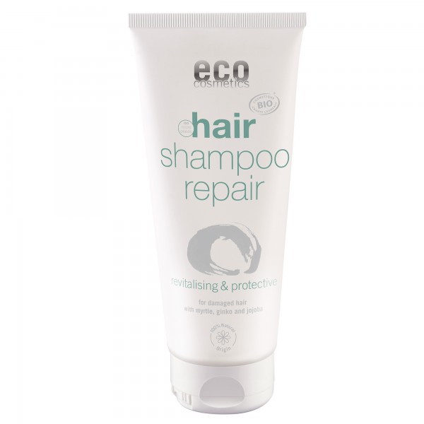 eco cosmetics Repair-Shampoo mit Myrte, Gingko und Jojoba 200 ml