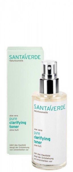 Santaverde pure clarifying toner ohne Duft 100 ml