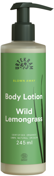 Urtekram Wild Lemongrass Body Lotion 245 ml