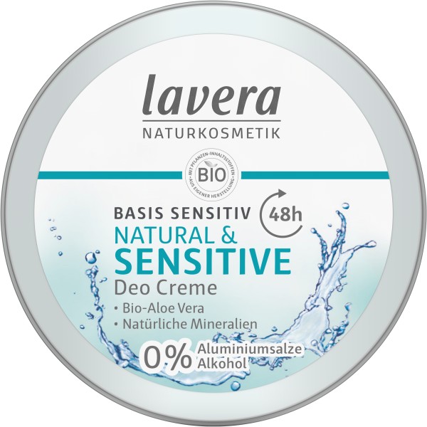 lavera Deo Creme basis sensitiv NATURAL & SENSITIVE 50 ml