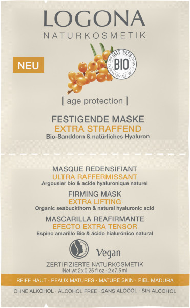 [age protection] Festigende Maske extra straffend 15 ml von Logona – Produktabbildung 1