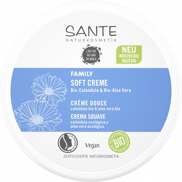SANTE Family Soft Creme Bio-Calendula & Bio-Aloe Vera 150 ml