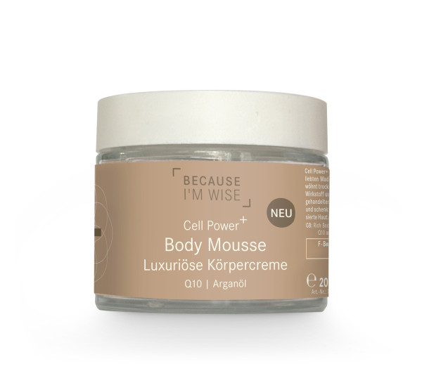 i+m Cell Power+ Body Mousse 200 ml von i+m NATURKOSMETIK BERLIN – Produktabbildung 1