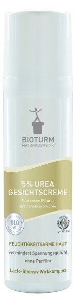 BIOTURM 5 % Urea Gesichtscreme 75 ml