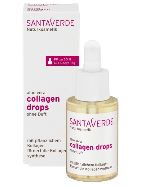 Santaverde collagen drops ohne Duft 30 ml