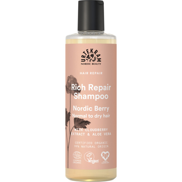Urtekram Nordic Berry Rich Repair Shampoo 250 ml – Produktabbildung 1
