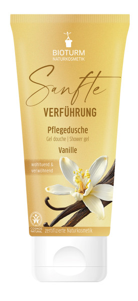 Sanfte Verführung - Pflegedusche Vanille 200 ml von BIOTURM – Produktabbildung 1