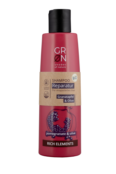 GRN Shampoo Reparatur Granatapfel & Olive - Rich Elements 250 ml
