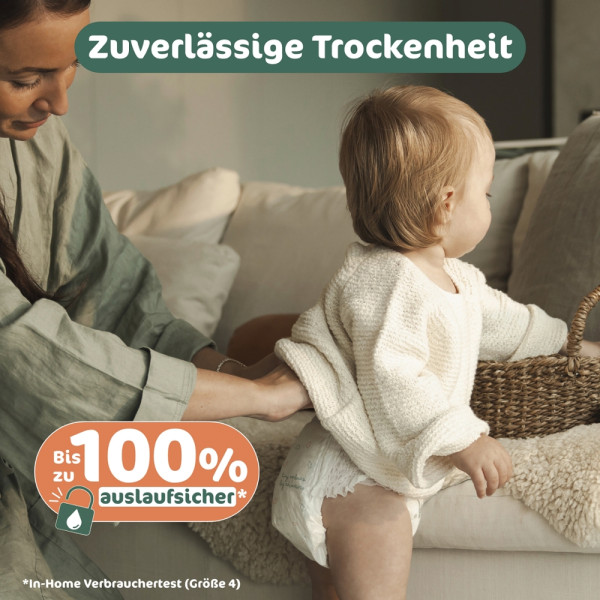 Eco Windelhöschen Gr. 7 17+ kg 64 St. (4x16 st)