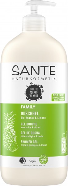 SANTE FAMILY Duschgel Bio-Ananas & Limone 950 ml