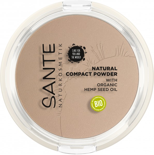 Sante Natural Compact Powder 02 Neutral Beige 9 ml