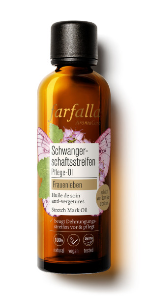 Frauenleben, Schwangerschaftsstreifen Pflege-Öl, 75ml von farfalla – Produktabbildung 1