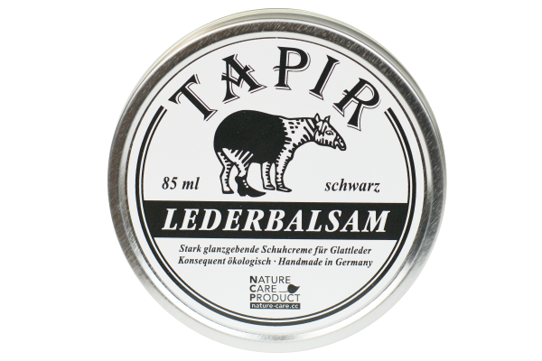 Tapir Schuh- und Lederpflege Lederbalsam schwarz 85 ml