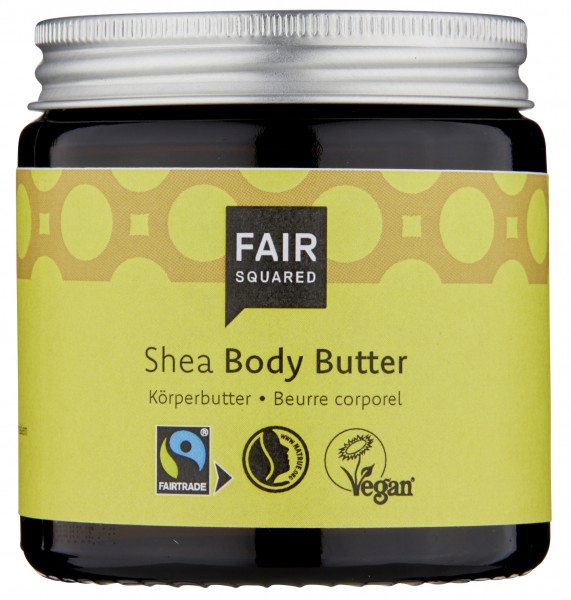 FAIR SQUARED Body Butter Shea 100 ml ZERO WASTE 100 ml