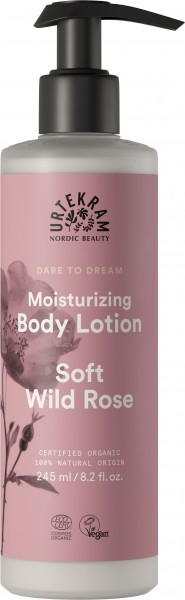 Urtekram Soft Wild Rose Body Lotion 245 ml