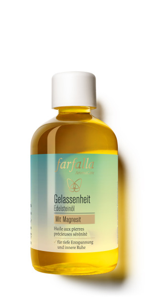 Edelsteinöl Gelassenheit 100ml von farfalla – Produktabbildung 1