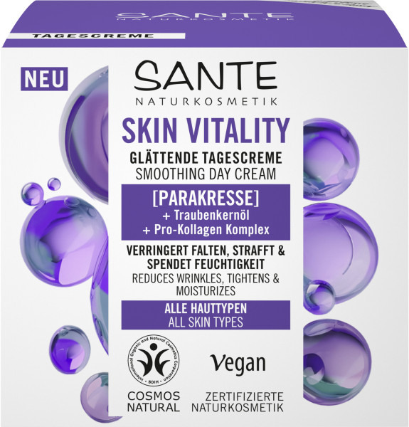 SKIN VITALITY Glaettende Tagescreme 50 ml von Sante – Produktabbildung 1