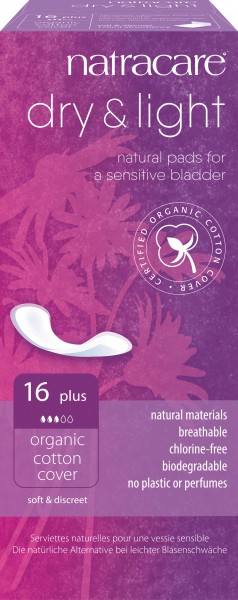 natracare Dry+Light Incontinence plus 96 St.