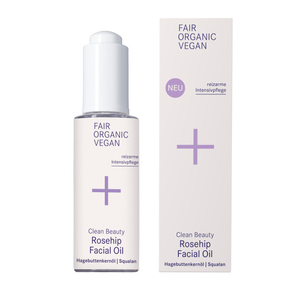 i+m Clean Beauty Rosehip Facial Oil 30 ml von i+m NATURKOSMETIK BERLIN – Produktabbildung 1