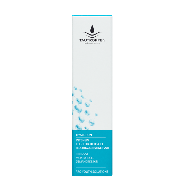 Tautropfen Pro Youth/Hyaluron, Intensiv Feuchtigkeitsgel für anspruchsvolle Haut 50 ml