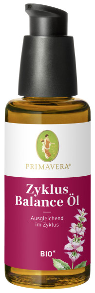 Zyklus Balance Öl bio 50 ml von PRIMAVERA – Produktabbildung 1