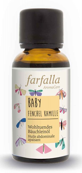 farfalla Baby Wohltuendes Bäuchleinöl Fenchel & Kamille 30 ml
