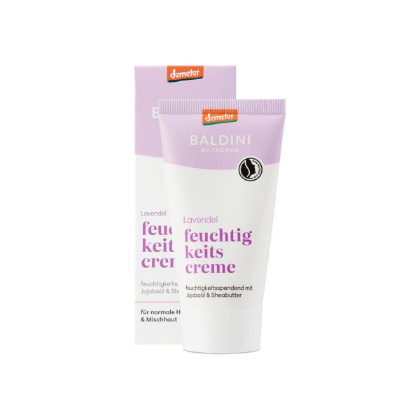 Feuchtigkeitscreme Lavendel 50 ml von Baldini – Produktabbildung 2