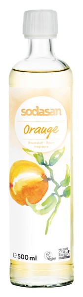 Sodasan Wasch- und Reinigungsmittel Raumduft senses Orange Nachfüllflasche 500 ml