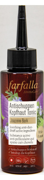 Antischuppen Kopfhaut Tonic Joazeiro Bark, 100ml von farfalla – Produktabbildung 1