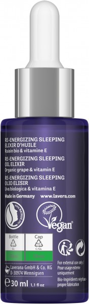lavera Re-Energizing Sleeping Öl-Elixier 30 ml