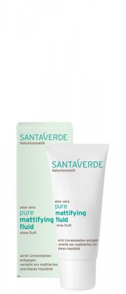 Santaverde pure mattifying fluid ohne Duft 30 ml