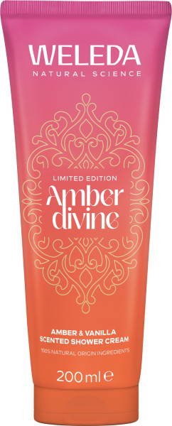 WELEDA Amber Divine Shower Cream 200 ml – Produktabbildung 1