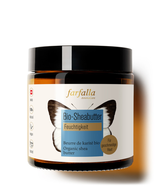 Shea, Bio-Sheabutter, 100ml, Feuchtigkeit 100 g von farfalla – Produktabbildung 1