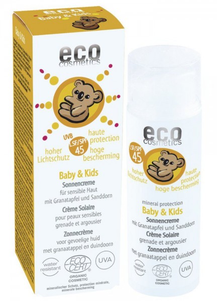 eco cosmetics Baby & Kids Sonnencreme LSF 45 50 ml