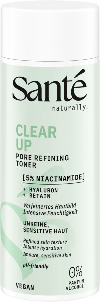 Santé naturally. Clear Up Pore Refining Toner 125 ml von Sante – Produktabbildung 1
